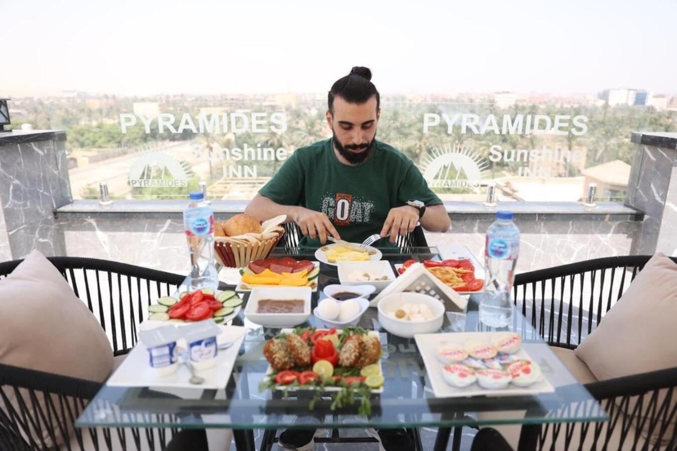 فندق Pyramids Sunshine View Kafret el-Gabal المظهر الخارجي الصورة