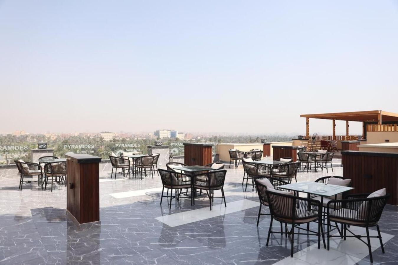 فندق Pyramids Sunshine View Kafret el-Gabal المظهر الخارجي الصورة