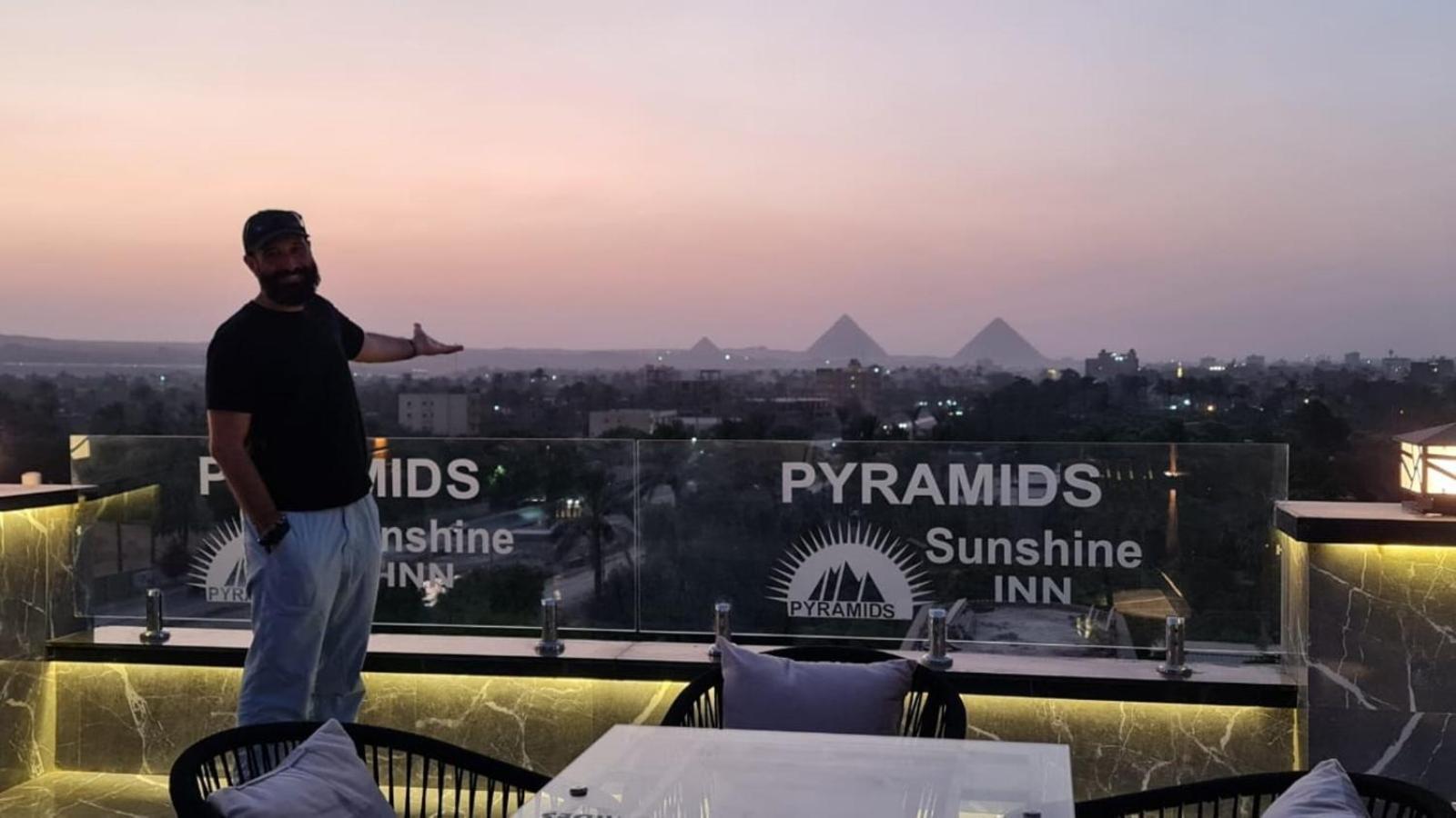 فندق Pyramids Sunshine View Kafret el-Gabal المظهر الخارجي الصورة